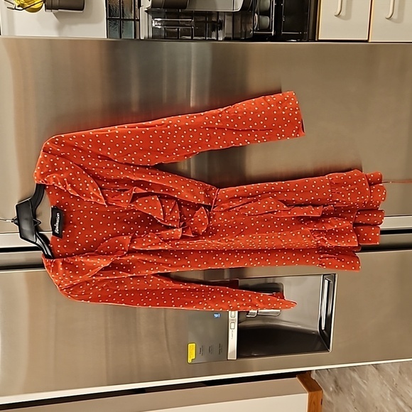 💕REALISATION PAR💕 The Alexandra Dress ~ Red Star Print XS - Picture 11 of 16